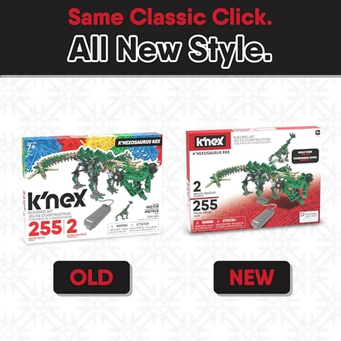 K'NEX - K'NEXosaurus Rex, Motorized Dinosaur Set ‚ 255 Pieces, STEM Building, Engineering Play, Kid Construction Set‚ Ages 7+ by K'NEX - Image 8