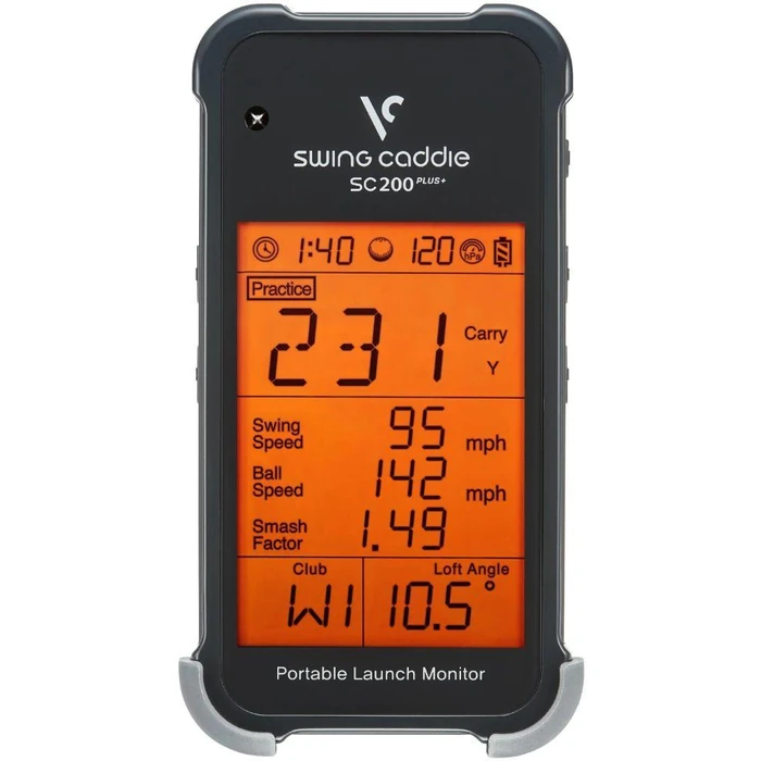 Voice Caddie Swing Caddie SC200 Plus Golf Launch Monitor - Black by Voice Caddie - Refurbished - Excellent condition - CA$354.98