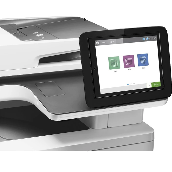 HP Color LaserJet Managed Flow MFP E57540c Laser Printer - White by HP - Image 5