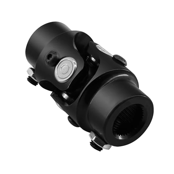 GLOCRORET 3/4"-36 Spline X 3/4" DD Black Single Steering Shaft Universal U-Joint by GLOCRORET - Image 1
