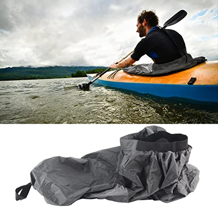 Yosoo Health Gear Adjustable Kayak Skirt Nylon Kayak Spray Skirts Kayak Skirt Cover Kayak Skirt Universal Waterproof Cover Canoe Spray Skirt Water Sports Accessories(Gary) by Yosoo Health Gear - Image 6