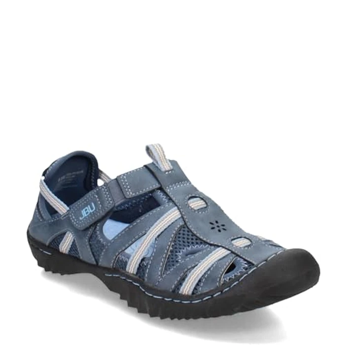 JBU by Jambu Women's Regional Water Ready Oxford Flat, Dk Denim/Stone Blue, 6.5 by JBU by Jambu - Used - Good condition - CA$47.88