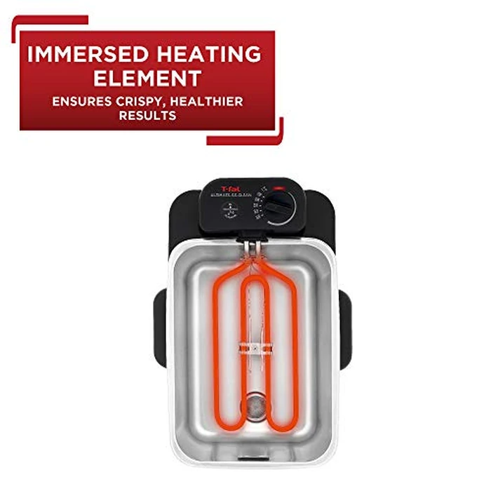 T-fal 3.5L Stainless Steel Deep Fryer with Basket for Home Use, 1700W, Deep Fryer with Oil Filtration, Temp Control, Digital Timer by T-Fal - Image 4