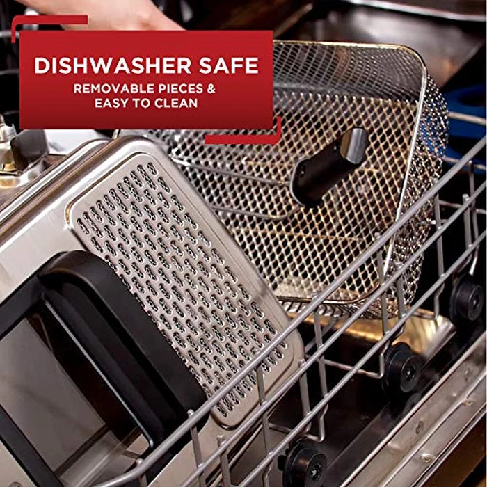 T-fal 3.5L Stainless Steel Deep Fryer with Basket for Home Use, 1700W, Deep Fryer with Oil Filtration, Temp Control, Digital Timer by T-Fal - Image 5