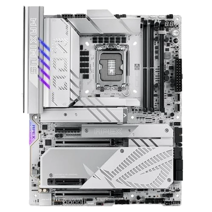 ASUS ROG Maximus Z890 APEX Intel Z890 LGA 1851 ATX Motherboard, Advanced AI PC-Ready, 22+2+1+2 Stages, DDR5, WiFi 7, 5G LAN, 3X PCIe 5.0 M.2, Thunderbolt 4, USB Type-C, AI OC, Cooling & Networking by Asus - Image 8