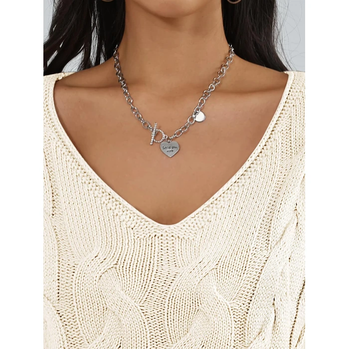 Trendy Queen Oversized Cozy V Neck Sweaters Cable Knit Cotton Chunky Pullover Cute Winter Off Shoulder 2025 Fall Fashion Old Money Plus Size Clothes Outfits Cream XL by Trendy Queen - Image 5