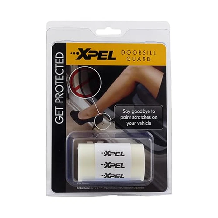XPEL Clear Universal Door Sill Guard (60 x 2.75 inch) Paint Protection Film Kit (R3022) by XPEL - Used - Acceptable condition - CA$13.82