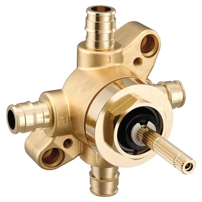 Moen U231CX M-CORE 2 or 3 Function Transfer Valve with Cold Expansion PEX Connections, or Unfinished by Moen - Used - Acceptable condition - CA$34.62