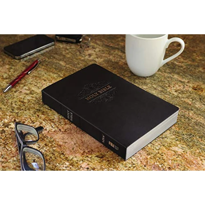 NIV, Holy Bible, Soft Touch Edition, Leathersoft, Black, Comfort Print by HarperCollins Children's Books - Image 2