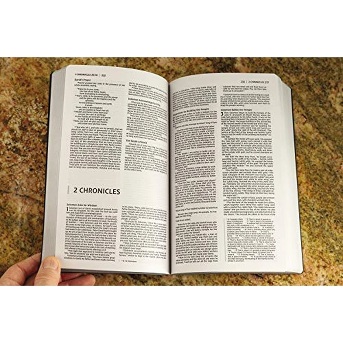 NIV, Holy Bible, Soft Touch Edition, Leathersoft, Black, Comfort Print by HarperCollins Children's Books - Image 6