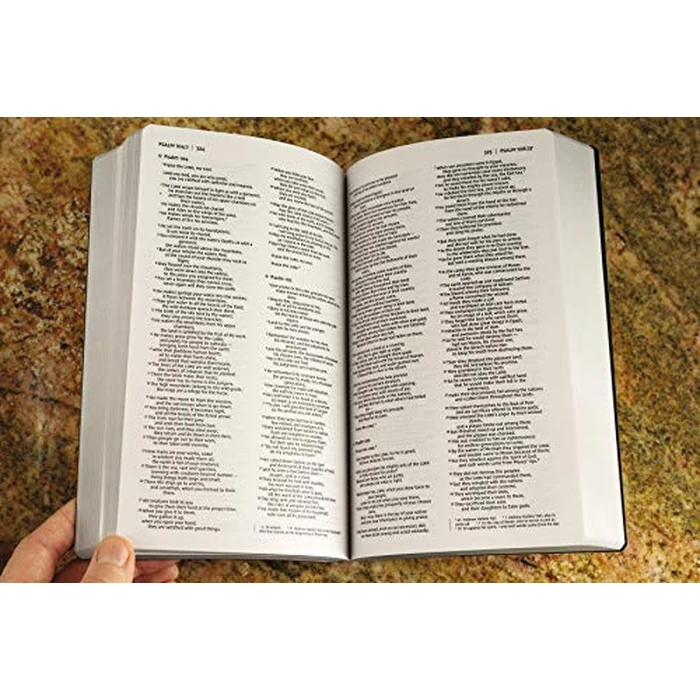 NIV, Holy Bible, Soft Touch Edition, Leathersoft, Black, Comfort Print by HarperCollins Children's Books - Image 7