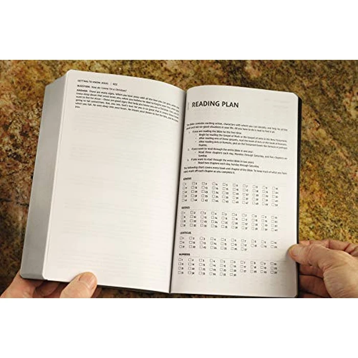 NIV, Holy Bible, Soft Touch Edition, Leathersoft, Black, Comfort Print by HarperCollins Children's Books - Image 9