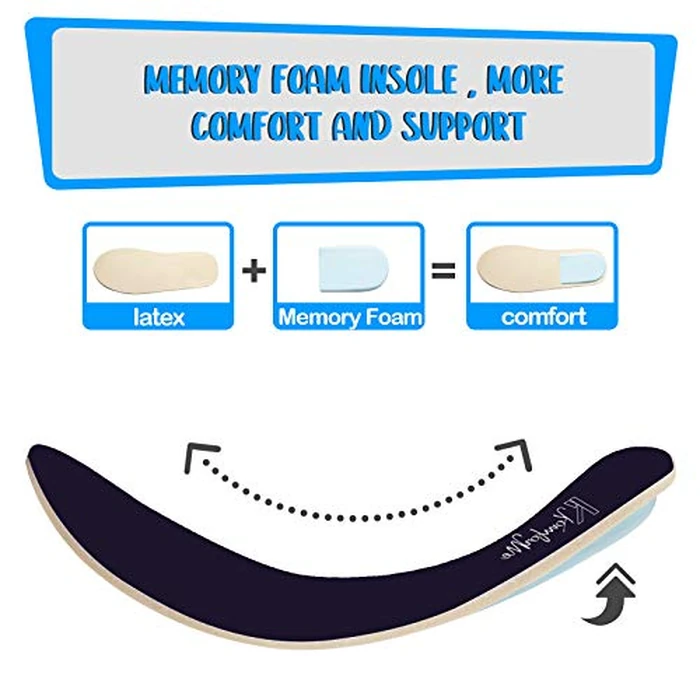 K KomForme Kids Shoes Toddlers Canvas Sneakers Slip on Walking Tennis Shoes for Boys Girls(Toddler/Little Kids/Big Kids) by K KomForme - Image 6