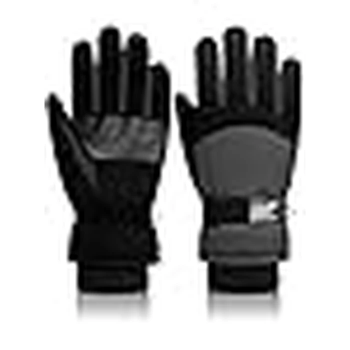 Geyoga Kids Waterproof Winter Snow Ski Gloves for Boy Girl Outdoor Warm Thickening Snowboard Gloves(6-10 Years,Gray) by Geyoga - Image 3