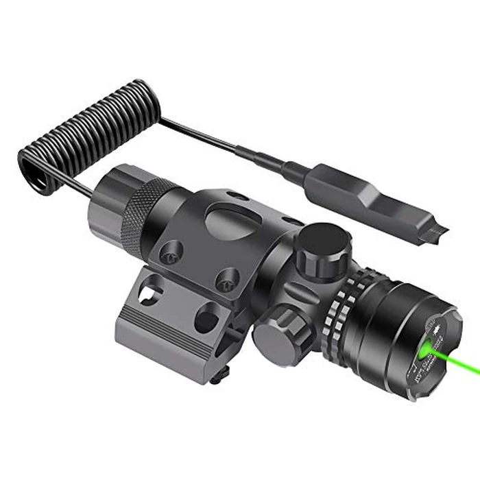 Feyachi GL6 Tactical Green Laser Sight with 45 Degree M61 M Lock Rail Mount and Pressure Switch by Feyachi - Image 1