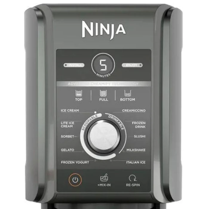 Ninja CN501CO Creami Deluxe 11-in-1 Ice Cream and Frozen Drink Maker - Black/Gray by Ninja - Image 2