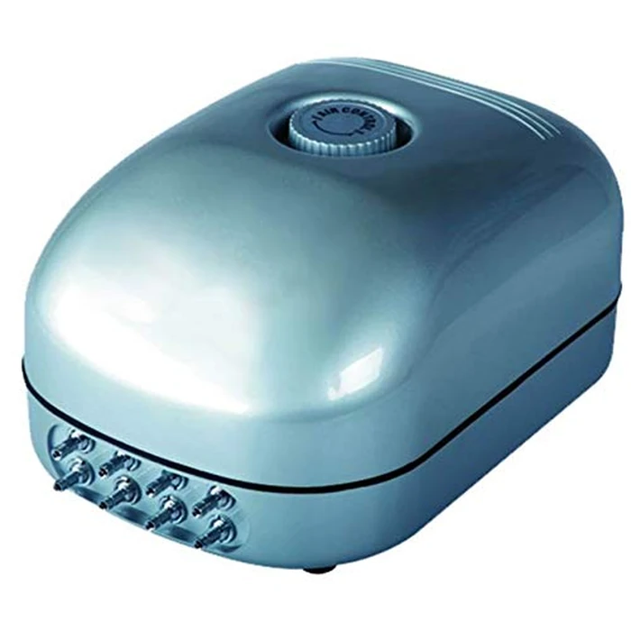 AAPA25L Active Aqua Air Pump, 8 Outlets, 12W, 25 L/Min, 25L, White by ACTIVEAQUA - Used - Acceptable condition - US$33.94