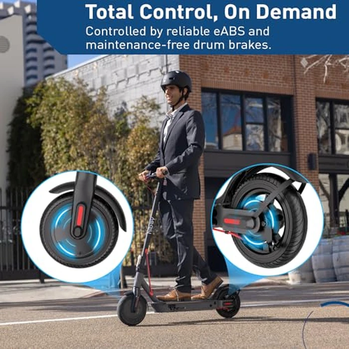 Hiboy S2 Nova Electric Scooter for Adults, 430W Peak Power, Up to 20 Miles Long-Range & 19 MPH, High-Strength Aluminum Body, Portable Folding E Scooter for Commuting with 8.5" Tires, Phone Holder by Hiboy - Image 6