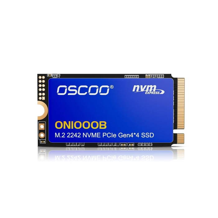 OSCOO 512GB M.2 2242 Gen4x4 NVMe PCIe SSD, Up to 4800MB/s Read, 3D NAND, Compact SSD for Ultrabooks, Laptops, Intel NUC, Lenovo ThinkPad, Dell Latitude, HP EliteBook, Mini PCs, Embedded Systems by OSCOO - Used - Very Good condition - US$92.92