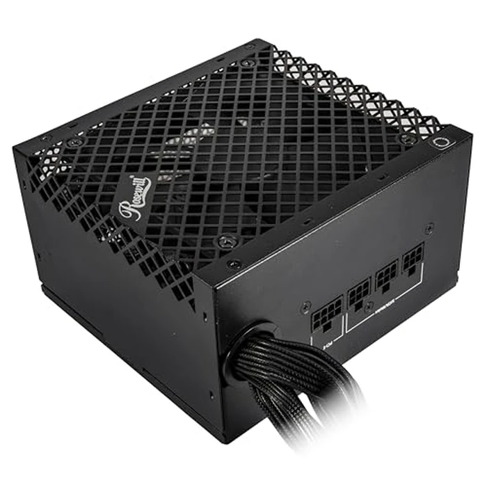 Rosewill VSB 650W 80+ Bronze, ATX 3.0 & 3.1 Compatible, Semi-Modular Power Supply, PCIe 5.1 12V-2x6 Connector, 105 degreesC/221 degreesF Japanese Capacitor, 120mm ICB Silent Fan - 5 Year Warranty by Rosewill - Image 4