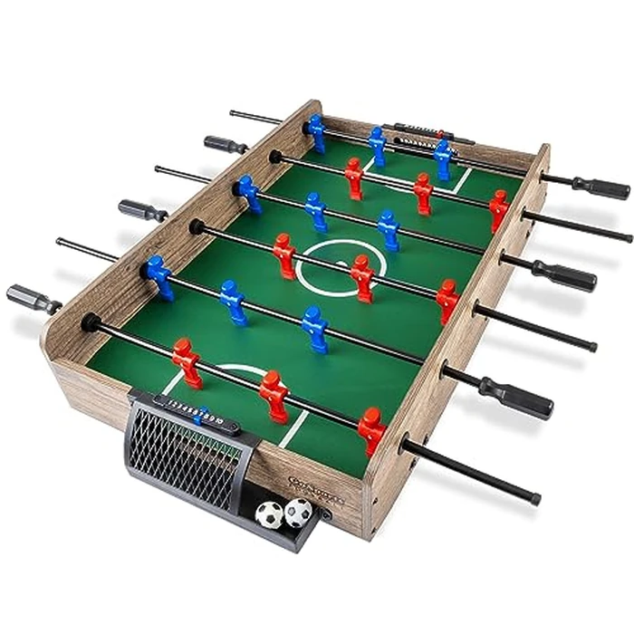 GoSports 32 Inch Tabletop Foosball Game Set - Mini Foosball Table - Oak by GoSports - Used - Very Good condition - US$43.50