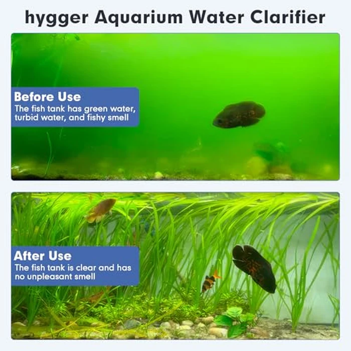 hygger Aquarium U-V Light with Timer, 360 degrees Protective Shield Clean Light for Green Water and Algae Clean, Mini Algae Control Lamp for Freshwater and Saltwater Tank (3W for 5-25 Gallon) by hygger - Image 4