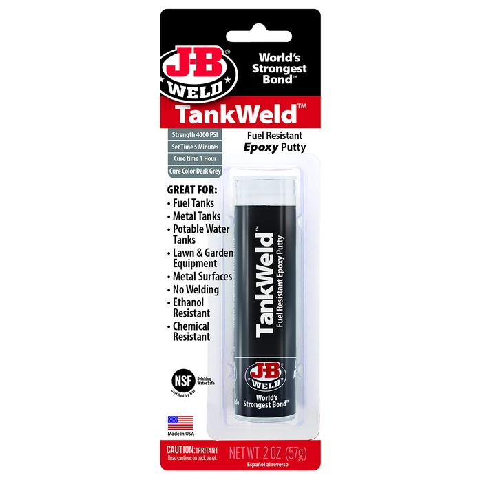 J-B Weld 8217 TankWeld Gas Tank Repair - 1 oz.,Dark Grey by J-B Weld - Used - Like New condition - US$5.60