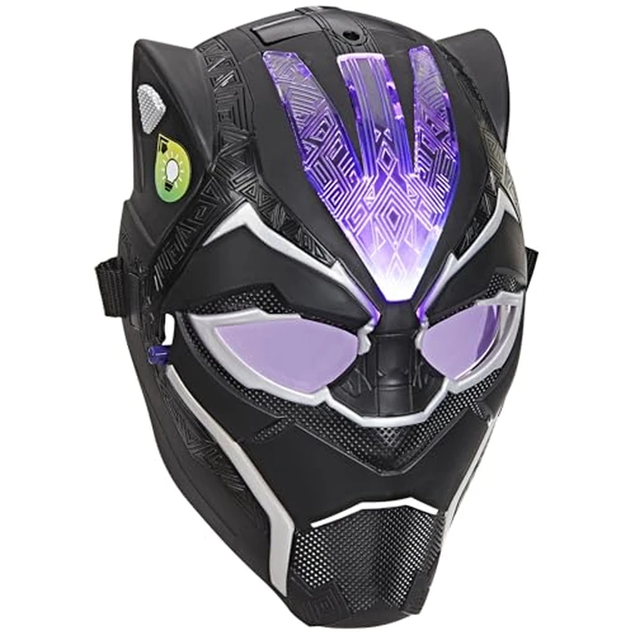 Marvel Avengers Black Panther Vibranium Power FX Mask Electronic Role Play Toy with Light Up FX Super Hero Toy for Ages 5+ by Hasbro - Used - Like New condition