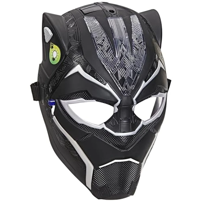 Marvel Avengers Black Panther Vibranium Power FX Mask Electronic Role Play Toy with Light Up FX Super Hero Toy for Ages 5+ by Hasbro - Image 2