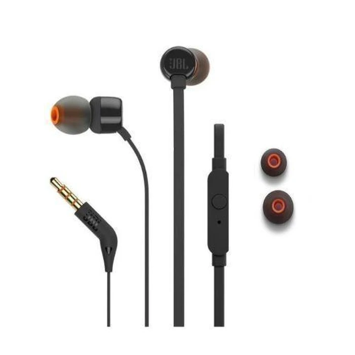 JBL Tune 210 Wired Earphones - Black by JBL - Refurbished - Brand New condition - CA$45.99