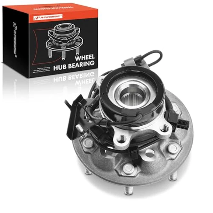A-Premium Front Left Wheel Bearing and Hub Assembly with ABS & 6-Lug Compatible with Chevrolet Colorado 2004-2008 & GMC Canyon 2004-2008 & Isuzu i-350 2006, i-370 2007-2008, 4WD by A-premium - Used - Acceptable condition - CA$31.78
