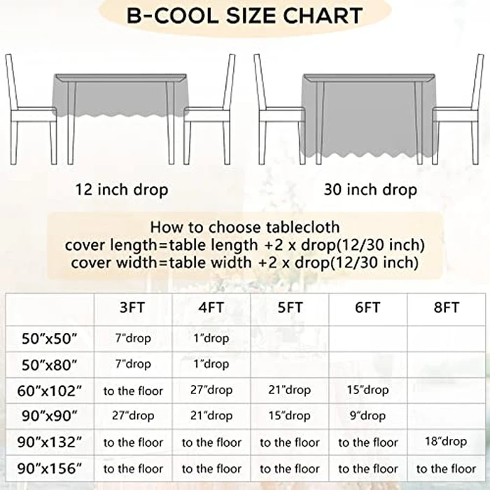 B-Cool 60x102-inch Black Sequin Table Linens Halloween Tablecloth Seamless Glitter Tablecloth Wedding Sequin Tablecloth by B-COOL - Image 6