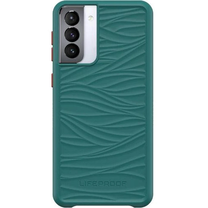 LifeProof Wake Phone Case for Galaxy S21+ (5G) - Down Under (Green/Orange) by LifeProof - Image 2