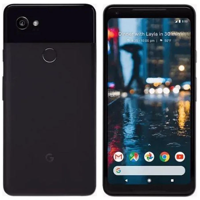 Google Pixel 2 XL - 128GB - Just Black - Unlocked by Google - Refurbished - Good condition - US$90.49