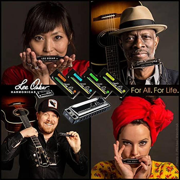 Lee Oskar Harmonica, Key of C, Major Diatonic by Lee Oskar - Image 7