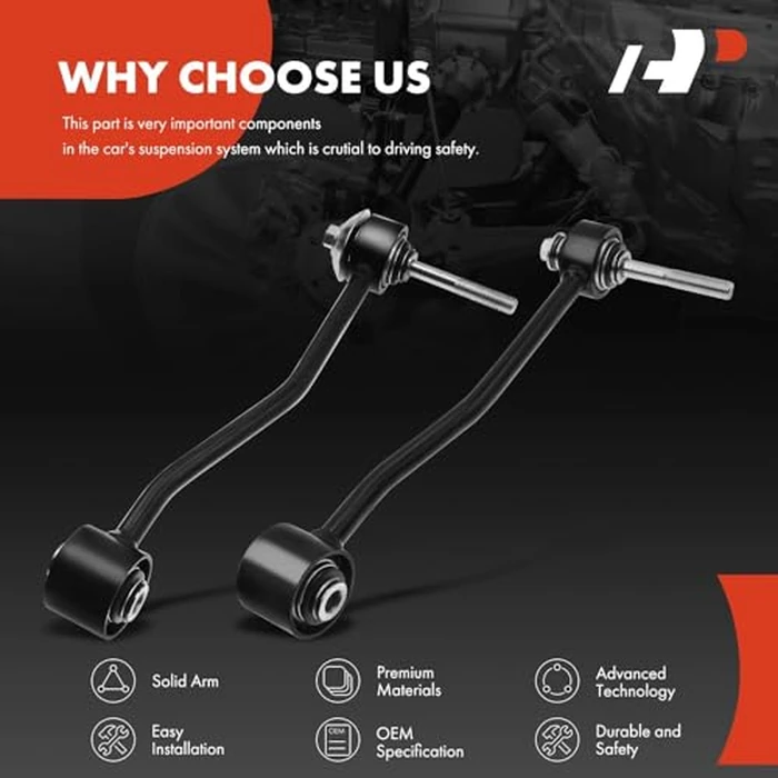 A-Premium 2Pcs Front Sway Bar Links Stabilizer Bar Links, Compatible with Ford Ford F-250 F-350 F-450 F-550 Super Duty 2000-2004, Excursion 2000-2005, 4WD or RWD by A-premium - Image 6