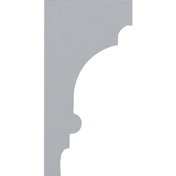 Ekena Millwork BKT05X07X14DI 5" W X 7" D X 14" H Diane Bracket by Ekena Millwork - Image 4