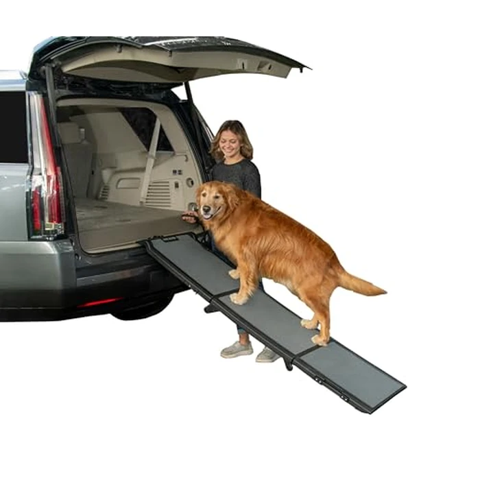 Pet Gear Full Length Wide Tri-Fold Pet Ramp by PET GEAR INC - Image 1