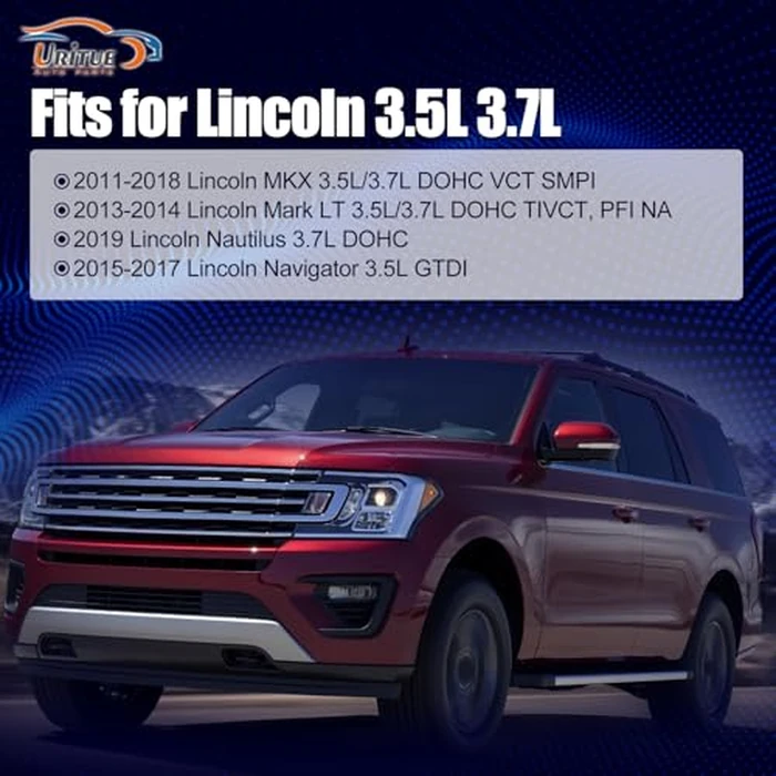 Uritue 90738S Timing Chain Kit with VVT Cam Phaser & 4pcs Solenoid Compatible with Ford Explorer Edge Taurus Expedition F-150 Mustang Transit Lincoln MKX Mark Nautilus Navigator 3.3L/3.5L/ 3.7L by Uritue - Image 4