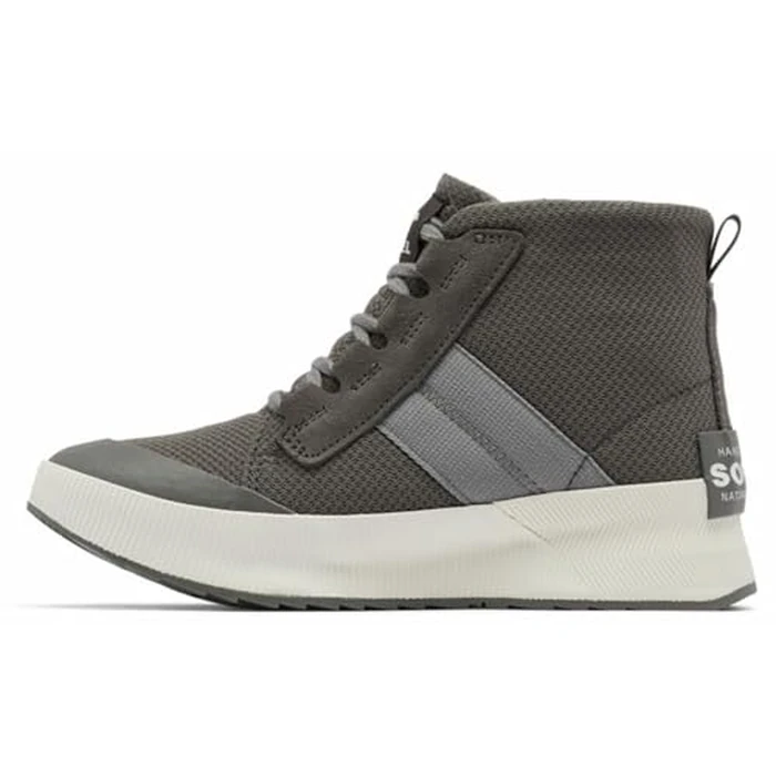 Sorel Women's Out N About III Mid Sneaker Waterproof, Quarry/Chrome Grey, 6 Regular by Sorel - Image 3