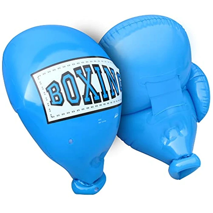 BANZAI Kids Inflatable Mega Boxing Gloves, Red Blue by BANZAI - Image 2