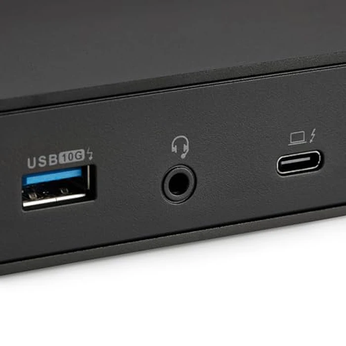 Amazon Basics Thunderbolt 4 Pro Docking Station, Dual 4K Monitor Support, 8K Display, 2xTBT4, 1xHDMI2.1, 3xUSB A 3.1, RJ45 Ethernet, Black, 7.86 x 2.95 x 1.23 inches by Amazon Basics - Image 4