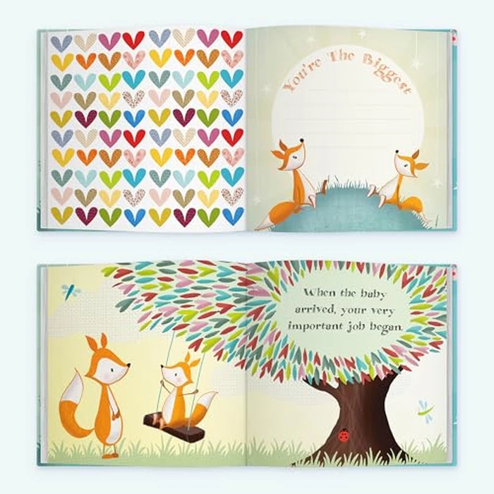 You're The Biggest: A Heartwarming New Sibling Gift Book for Big Brothers or Sisters - Hardcover Keepsake by fro - Image 3