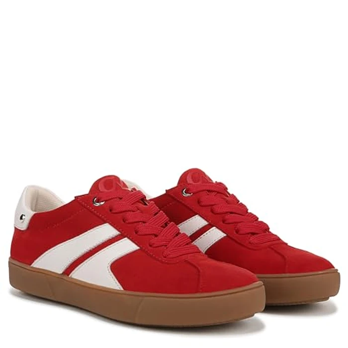 Naturalizer Women's Medina Sneaker, Crimson Red Suede, 10 by Naturalizer - Image 7