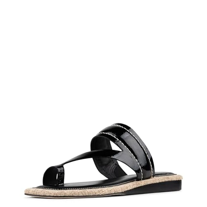 Donald Pliner Women's Prentice Patent, Black 6.5 by Donald J Pliner - Image 1