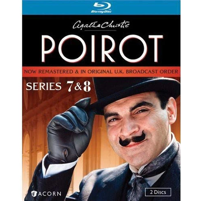 Agatha Christie's Poirot, Series 7 & 8 by Sony Pictures - Used - Like New condition