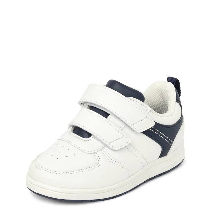 The Children's Place,Baby Boys and Toddler Everyday Casual Sneakers,White Multi Low Top,Toddler,9 by The Children's Place - Used - Very Good condition - US$17.74
