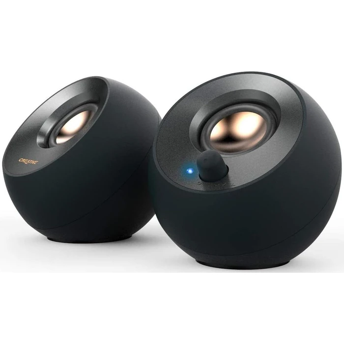 Creative Pebble V2 Minimalistic 2.0 USB-C Powered Desktop Speakers - Black by Creative - Refurbished - Excellent condition - US$97.08