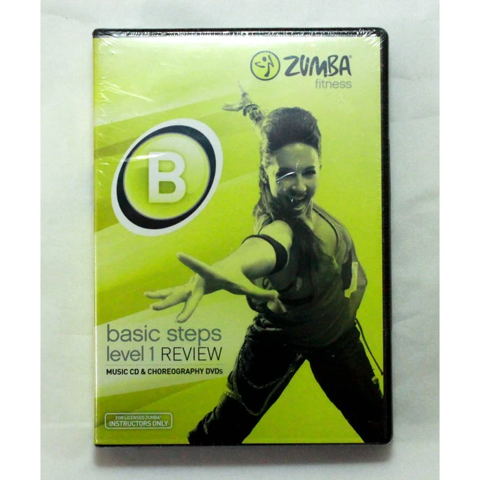 ZUMBA FITNESS (LICENSED INSTRUCTOR'S 4 DVD SET) BASIC STEPS LEVEL 1 REVIEW CHOREOGRAPHY/MUSIC by ZUMBA - Used - Good condition