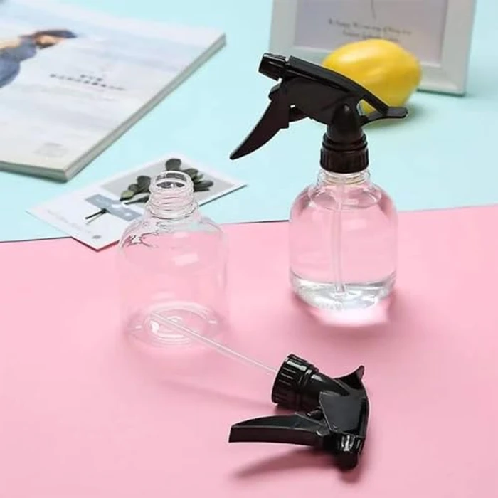 Voittozege 20 Pcs 8 oz Spray Bottle Clear Plastic Spray Bottles with Adjustable Nozzle -Clear Empty Spray Bottles for Kitchen,Hair and Cleaning by Voittozege - Image 7